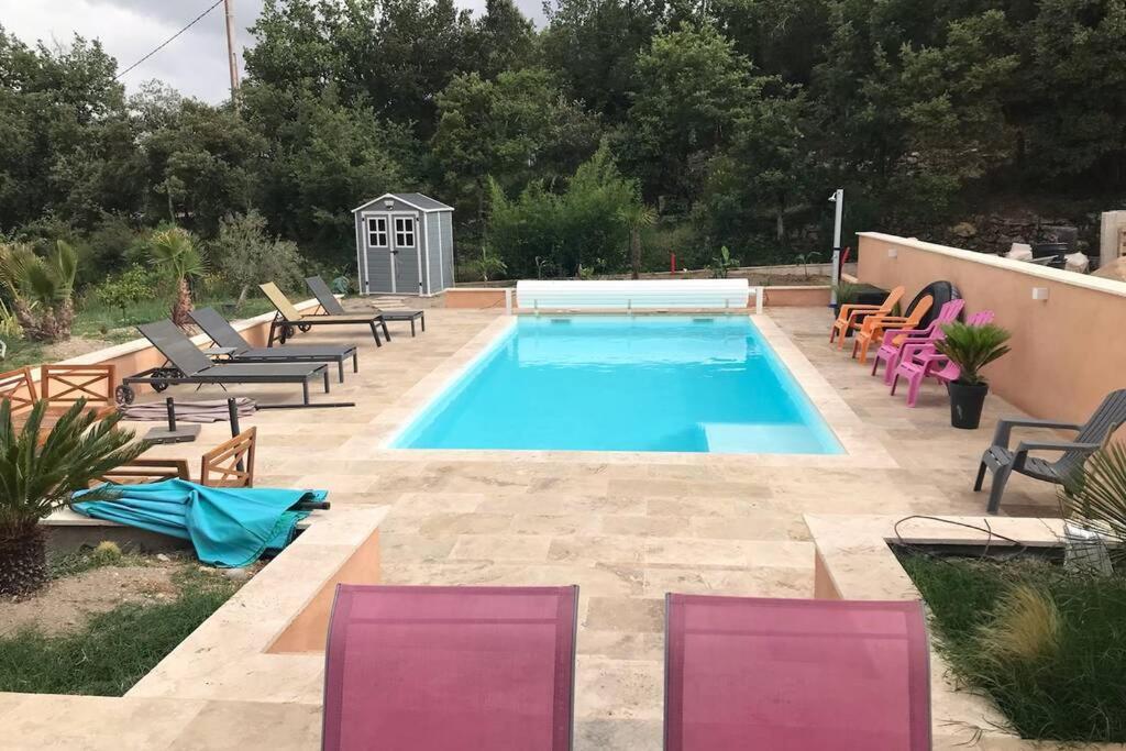 Logement Attenant A Une Villa T2 Avec Terrasse . Besse-sur-Issole ภายนอก รูปภาพ